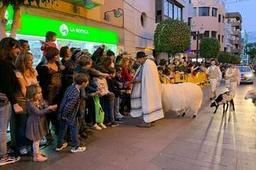 Cabalgata de los Reyes Magos en Telde (Foto TA y Antonio Alí))